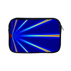 Light Neon Blue Apple Ipad Mini Zipper Cases by Mariart