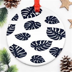 Leaf Summer Tech Ornament (round) by Mariart