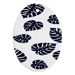 Leaf Summer Tech Ornament (oval) by Mariart