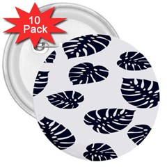 Leaf Summer Tech 3  Buttons (10 Pack)  by Mariart