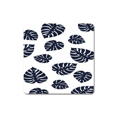 Leaf Summer Tech Square Magnet