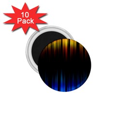 Light Orange Blue 1.75  Magnets (10 pack) 