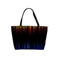 Light Orange Blue Shoulder Handbags