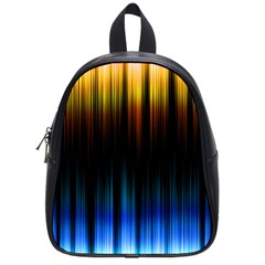 Light Orange Blue School Bags (Small) 