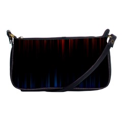 Light Orange Blue Shoulder Clutch Bags