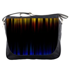 Light Orange Blue Messenger Bags