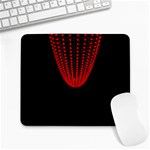 Normal Field Of An Elliptic Paraboloid Red Large Mousepads Front