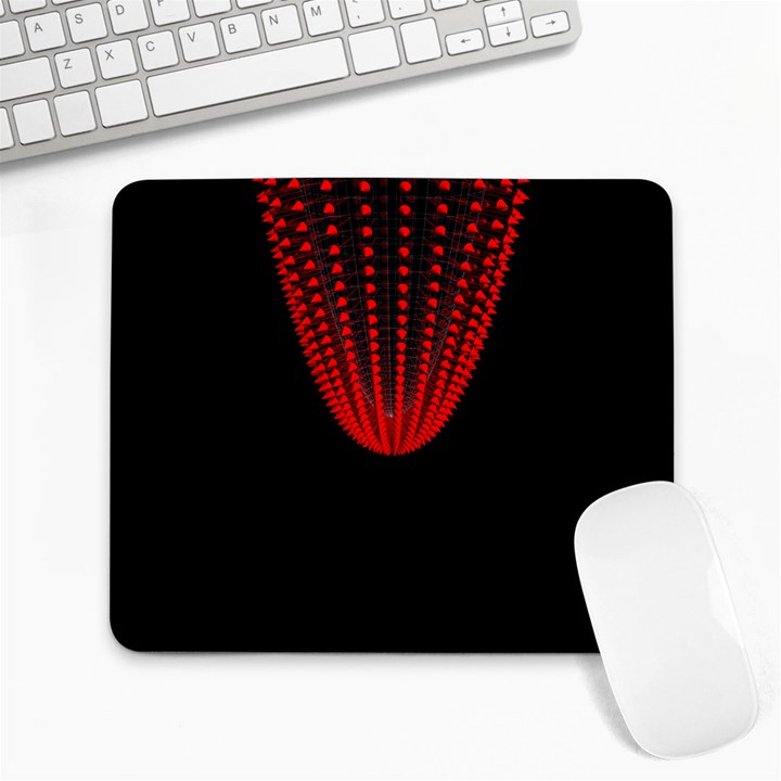 Normal Field Of An Elliptic Paraboloid Red Large Mousepads