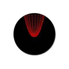 Normal Field Of An Elliptic Paraboloid Red Magnet 3  (round)