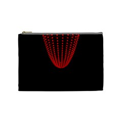 Normal Field Of An Elliptic Paraboloid Red Cosmetic Bag (medium)  by Mariart