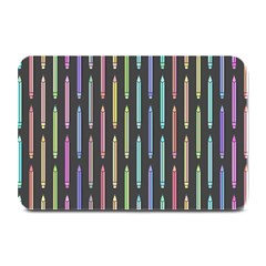 Pencil Stationery Rainbow Vertical Color Plate Mats by Mariart