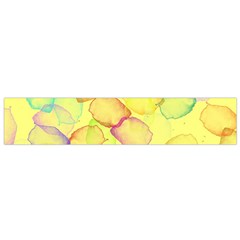 Watercolors On A Yellow Background                Flano Scarf by LalyLauraFLM