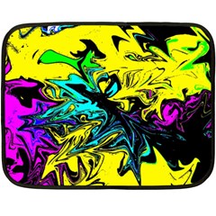 Colors Fleece Blanket (mini) by Valentinaart