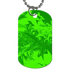 Colors Dog Tag (one Side) by Valentinaart