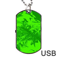 Colors Dog Tag Usb Flash (one Side) by Valentinaart