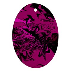 Colors Oval Ornament (two Sides)