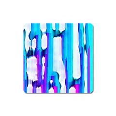 Blue Watercolors               Magnet (square) by LalyLauraFLM