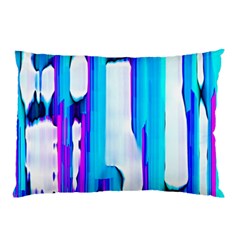 Blue Watercolors               Pillow Case by LalyLauraFLM