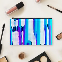 Blue Watercolors               Cosmetic Bag by LalyLauraFLM