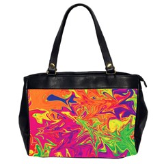 Colors Office Handbags (2 Sides)  by Valentinaart