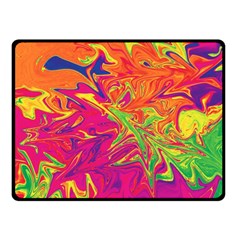 Colors Fleece Blanket (small) by Valentinaart