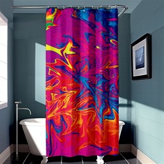 Colors Shower Curtain 36  X 72  (stall)  by Valentinaart