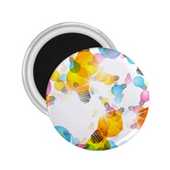 Lamp Color Rainbow Light 2 25  Magnets by Mariart