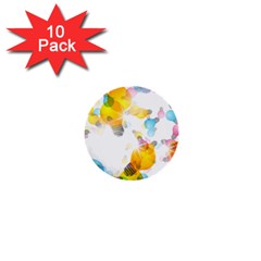 Lamp Color Rainbow Light 1  Mini Buttons (10 Pack)  by Mariart