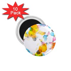 Lamp Color Rainbow Light 1 75  Magnets (10 Pack)  by Mariart