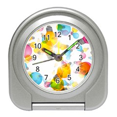 Lamp Color Rainbow Light Travel Alarm Clocks by Mariart