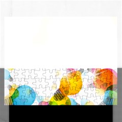 Lamp Color Rainbow Light Rectangular Jigsaw Puzzl by Mariart