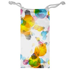 Lamp Color Rainbow Light Jewelry Bag by Mariart