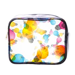 Lamp Color Rainbow Light Mini Toiletries Bags