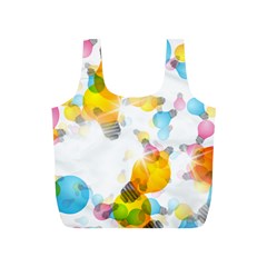 Lamp Color Rainbow Light Full Print Recycle Bags (s)  by Mariart