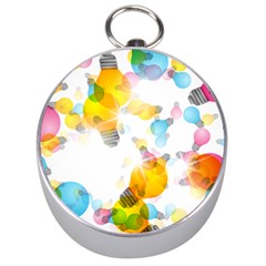 Lamp Color Rainbow Light Silver Compasses by Mariart