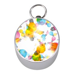 Lamp Color Rainbow Light Mini Silver Compasses by Mariart