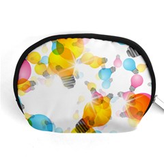 Lamp Color Rainbow Light Accessory Pouches (medium)  by Mariart