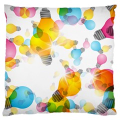 Lamp Color Rainbow Light Standard Flano Cushion Case (one Side) by Mariart