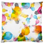 Lamp Color Rainbow Light Standard Flano Cushion Case (Two Sides) Back