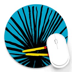 Match Cover Matches Round Mousepads by Mariart