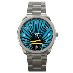 Match Cover Matches Sport Metal Watch by Mariart