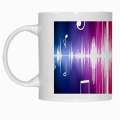 Music Data Science Line White Mugs by Mariart