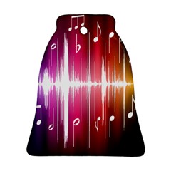 Music Data Science Line Bell Ornament (two Sides) by Mariart