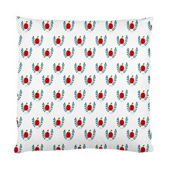 Sage Apple Wrap Smile Face Fruit Standard Cushion Case (one Side) by Mariart