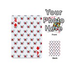 Sage Apple Wrap Smile Face Fruit Playing Cards 54 (Mini)  Front - Diamond4