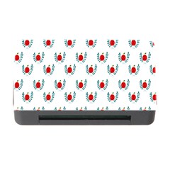 Sage Apple Wrap Smile Face Fruit Memory Card Reader With Cf by Mariart