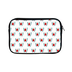 Sage Apple Wrap Smile Face Fruit Apple Ipad Mini Zipper Cases by Mariart