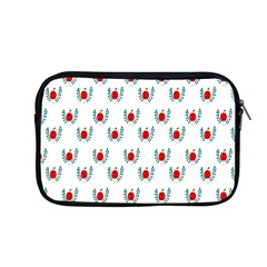 Sage Apple Wrap Smile Face Fruit Apple Macbook Pro 13  Zipper Case by Mariart