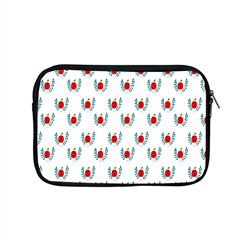 Sage Apple Wrap Smile Face Fruit Apple Macbook Pro 15  Zipper Case by Mariart