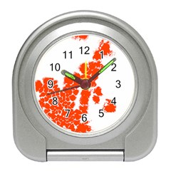 Red Spot Paint Travel Alarm Clocks